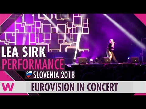 Lea Sirk "Hvala, ne!" (Slovenia 2018) LIVE @ Eurovision in Concert 2018