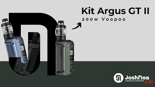 Kit Argus GT II 200w Voopoo  - Unboxing  FR