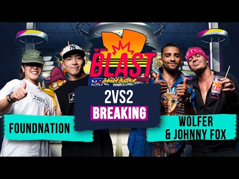 Foundation vs Wolfer & JohnyFox  I TOP16 2vs2 Breaking  I The Legits Blast 2025