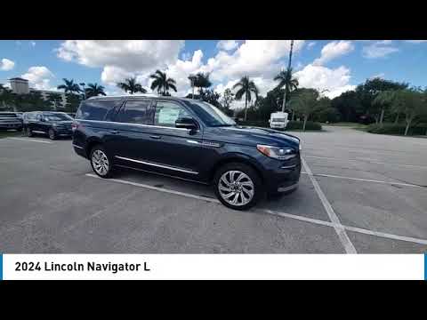 2024 Lincoln Navigator L near me Coconut Creek Margate Pompano Beach Coral Springs FL EL20389 EL203