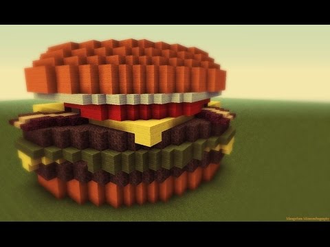 Tek Blockta Burger King Dükkanı (Modsuz) - Minecraft