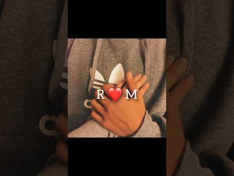 r and m love TikTok video status ❣️😘❣️|M+R alphabet love story
