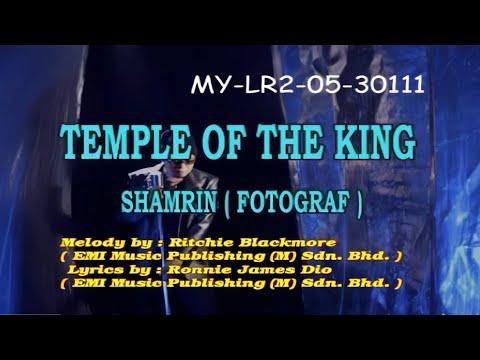 Shamrin (Fotograf) - Temple Of The King (Official Karaoke Video)