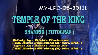 Download lagu Shamrin (Fotograf) - Temple Of The King ( Karaoke Video) mp3