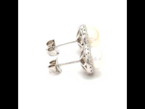 CLASSIC PEARL STUD EARRINGS FOR EVERYDAY (MED0035G)