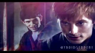Merlin/Arthur - If you'll stay in my past.