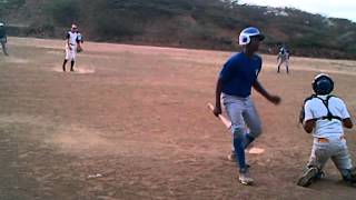 Juremi Profar Goes Yard On A Linedrive To Deep Centerfield Of Mirangelo Muller.3GP