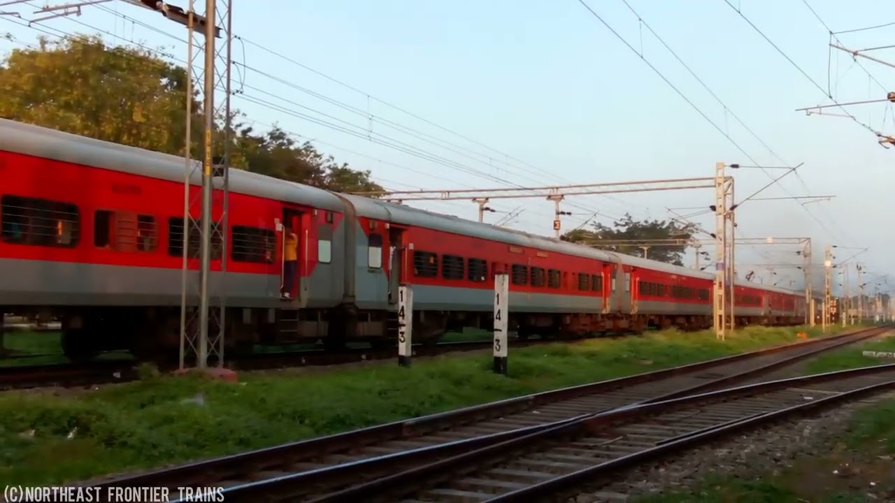 Watch video 15959 Howrah Jn.- Dibrugarh KAMRUP Express with Siliguri WDG-4 (Via Guwahati) | High Speed| NFR | Now 15959 Howrah Jn.- Dibrugarh KAMRUP Express with Siliguri WDG-4 (Via Guwahati) | High Speed| NFR |