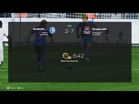 Mr Robz vs birgervdd (FCV Dender EH) | EA FC 25 | Rivals