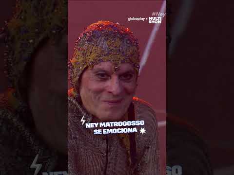 Ney Matogrosso se emociona no palco do  #TheTown2023NoMultishow 🥹 | The Town 2023 #shorts