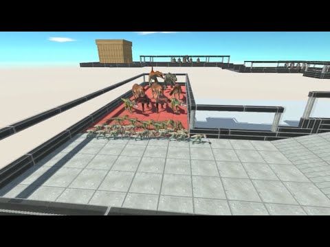 APE ARMY Defending the Tower from ALL UNIT ARMY - Animal Revolt Battle Simulator