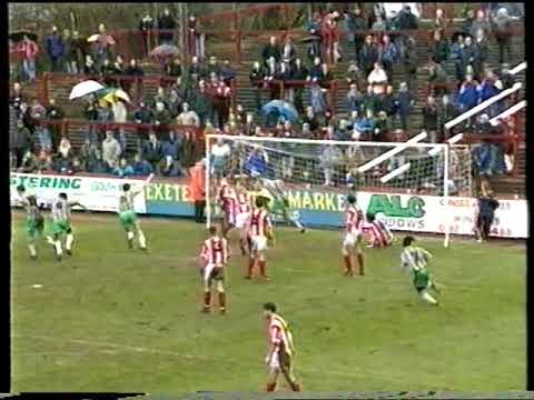 Exeter City V Carlisle United 11th Match 1995 Division 3