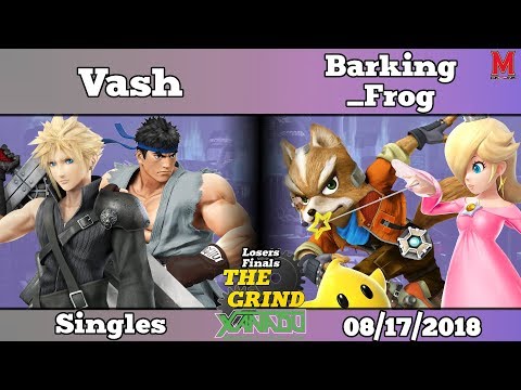 The Grind 39 Vash (Random, Cloud, Ryu) vs UMD|Barking_Frog (Random, Rosalina, Fox) Losers Finals