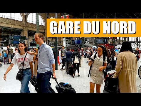 A Quick Look at Paris Gare Du Nord