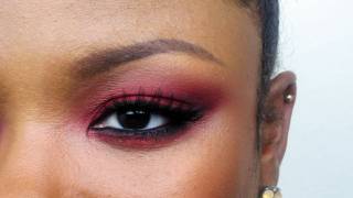 Simple Red Eyeshadow Tutorial
