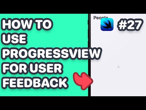 How to use a ProgressView for user feedback In SwiftUI