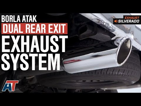 2014-2018 Silverado 1500 Borla ATAK Dual Rear Exit 5.3L Exhaust Sound Clip & Install