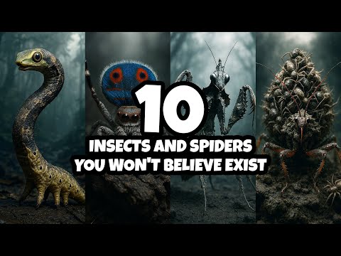 10 Insects and Spiders You Won't Believe Exist