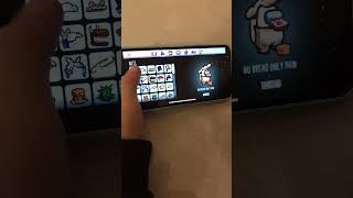 I have stars in among us finally!!!!!!!😃