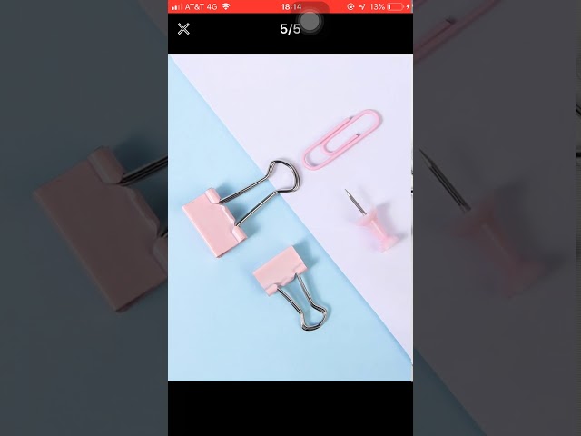 Vídeo relacionado con OLYCRAFT 12 clips de papel de aleación de 75 mm con dijes de gato, clips de papel de metal para clasificación y organización de documentos de papel, 6 estilos