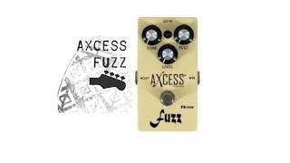 Video thumbnail for Axcess Fuzz FZ-110 (Baixo) by Common Gear