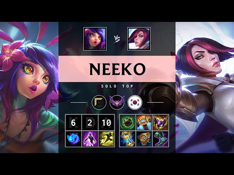 Neeko Top vs Fiora - KR Master Patch 25.17