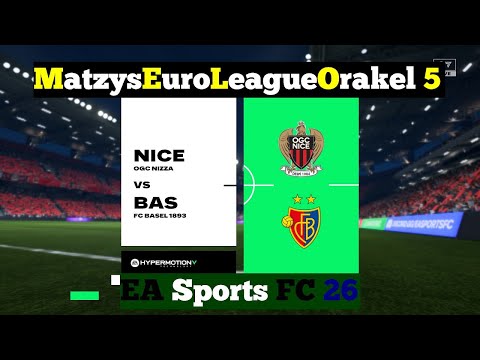 M.E.L.O. 5 ⚽ 190 OGC Nizza vs. FC Basel 1893 ⚽ Spieltag 14 | EAFC 26