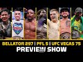 UFC Vegas 75 | Bellator 297 | PFL 5 Preview Show | Which Promotion Has Best Lineup This Weekend?