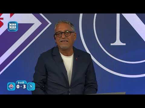 FIORENTINA 1:3 NAPOLI | LIVE REACTION by CARLO ALVINO | KISS KISS NAPOLI