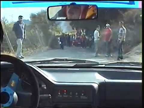 Rally di Messina 2004 P.s. Tindari - cameracar Nardo-Esposito Peugeot 106 rallye N1