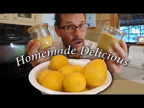 How to Make Lemon Powder - Homemade DIY Seasonings