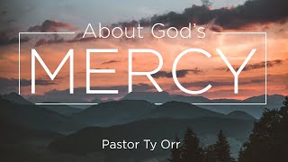 About God's Mercy