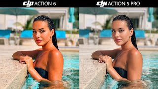 The New DJI Osmo Action 6 VS DJI Osmo Action 5 Pro | Camera Test 