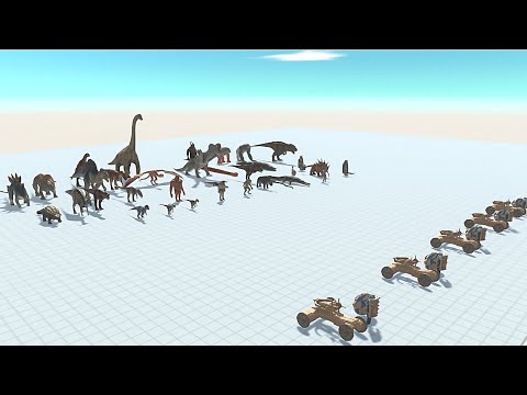 Roman Ballista Catapult VS All Units | New Update | Animal Revolt Battle Simulator