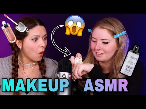 Ich probiere zum ersten mal ASMR! 😳 Paula Wolf & Miss Mi