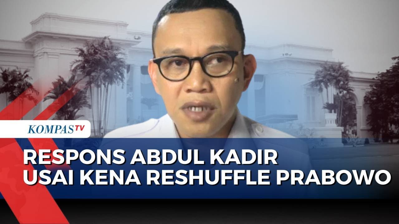 Keterangan Eks Menteri P2MI Abdul Kadir Karding Usai Reshuffle Kabinet | SAPA MALAM