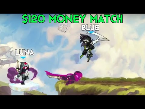 Luna vs AyoBlue - $120 Money Match - Pro Brawlhalla - 2022 - NA - Brawlhalla Show Match #184
