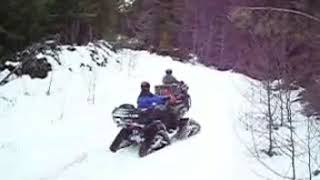 Traxion ATV Tracks VS Regular 4 Wheeler Tires