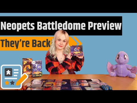 Neopets Battledome Trading Card Game Preview - They're Back & Cuter Than Ever!