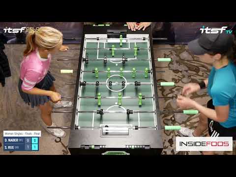 D. Nader vs S. Rue - Women Singles - Final - ITSF ITSF Gold Finals