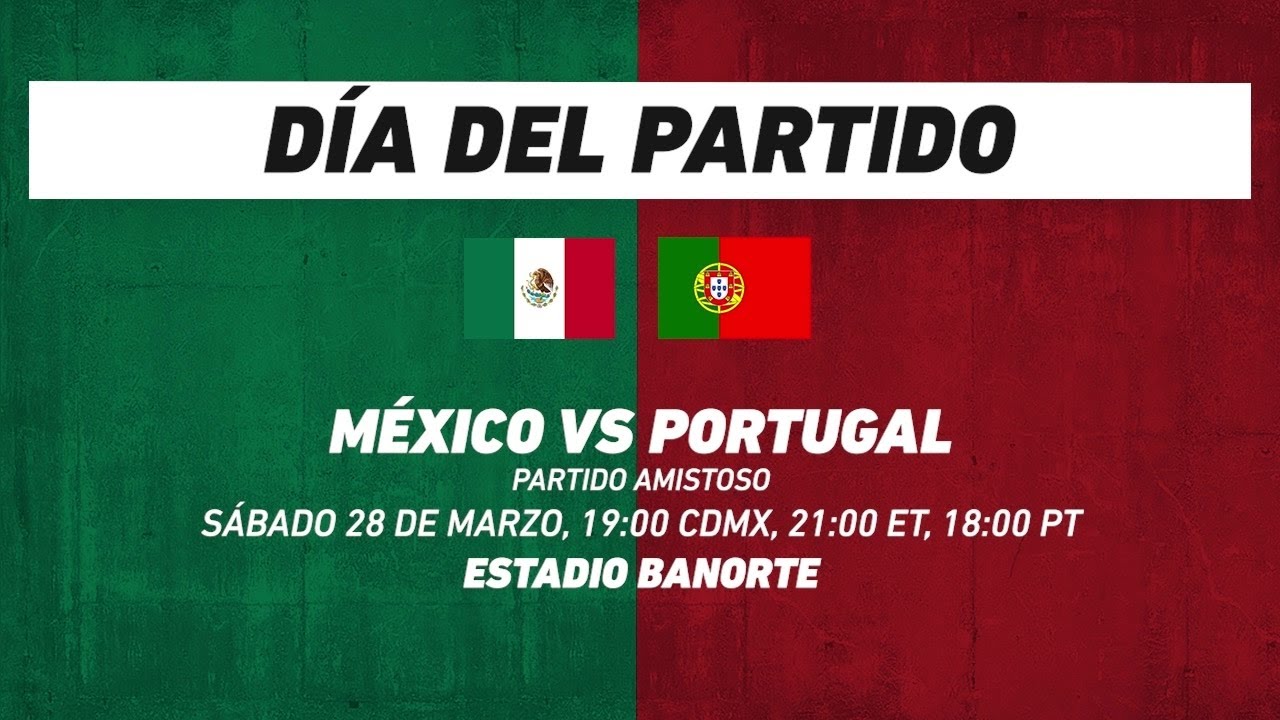 México vs Portugal, frente a frente: Futbol