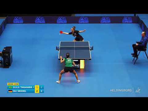 Mia Griesel (GER) vs Giulia Takahashi (BRA) | U19 R32 | 2024 World Youth Championships
