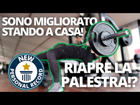 TORNO IN PALESTRA DOPO 1 ANNO DI LOCKDOWN | SUPERO IL MIO MASSIMALE DI PANCA?!?