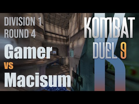 Kombat Duel 9 - Div 1 - Gamer vs Macisum (QuakeWorld Duel)
