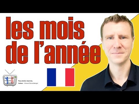 Comment prononcer les mois de l'année en français -  saisons