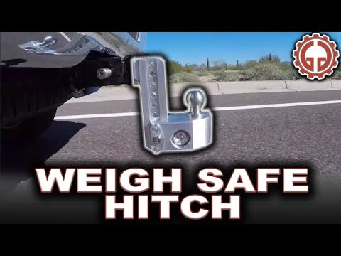 Weigh Safe Hitch, Adjustable Ball Mount (WS6-2) - UNBOX & INSTALL