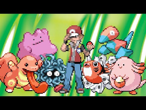 Beating Leaf Green With The Least Used Pokémon In Kanto
