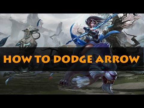 Dota 2 - How To Dodge Mirana's Arrow Like A Pro