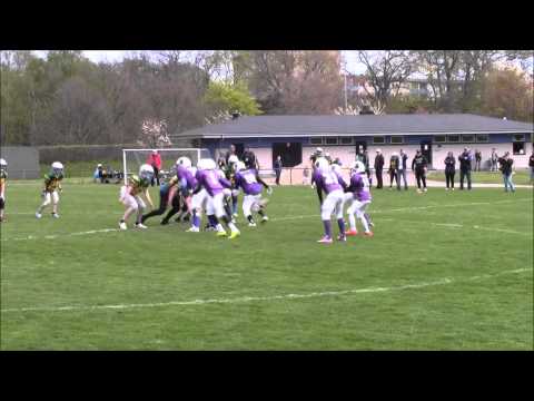 2015 05 09 Limhamn Griffins U-13 vs Carlshamn Oakleaves U-13