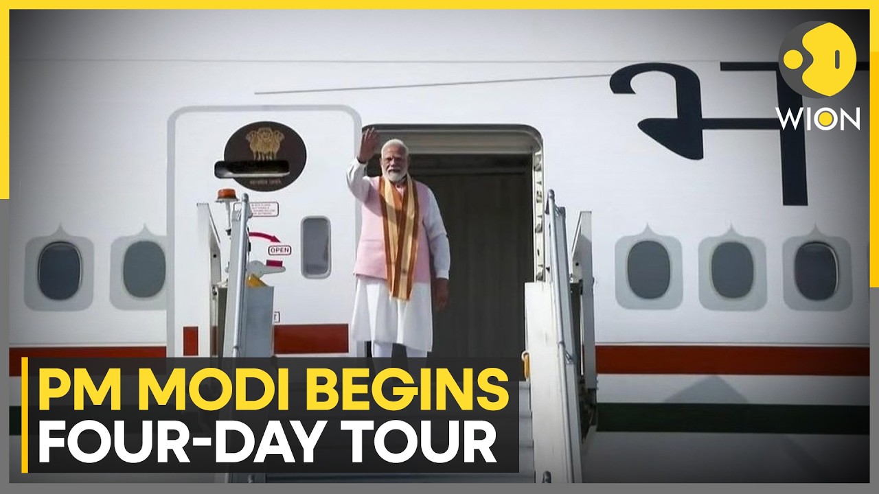 PM Modi Arrives in Tashkent | Modi Begins 4-Day Central Asia Tour With Uzbekistan Visit